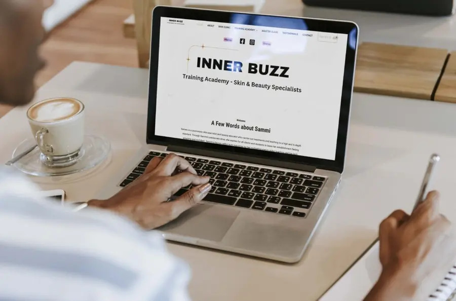 Inner Buzz aesthetics website
